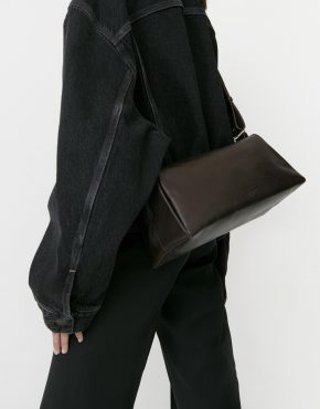 Florina Mid Bag Dark Brown Leather | Womens Vagabond Shoemakers Bags