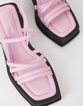 Hennie Sandals Pink Leather | Womens Vagabond Shoemakers Sandals