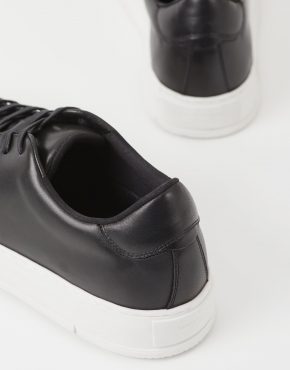 John Sneakers Black Leather | Mens Vagabond Shoemakers Sneakers