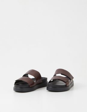 Seth Sandals Dark Brown Leather | Mens Vagabond Shoemakers Sandals