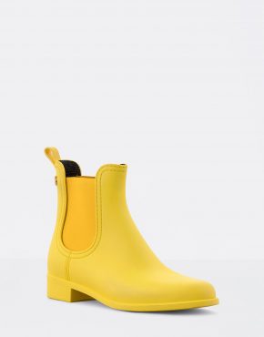 Yellow Ankle Boots|splash 13  | Womens Lemon Jelly Boots